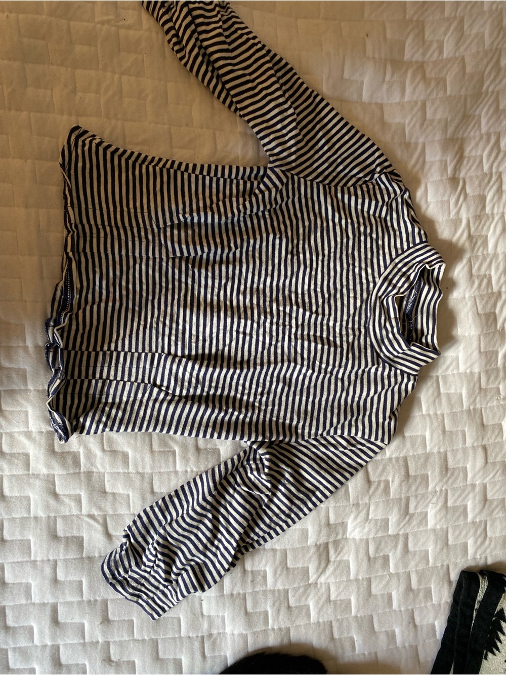 Madewell 3/4 sleeve Mock Neck Top
